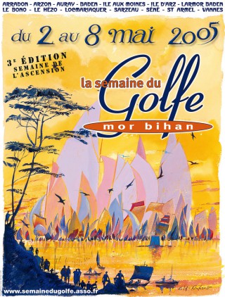 Affiche Semaine du Golfe 2005 par Gildas Flahault