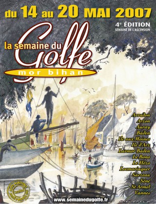 Affiche Semaine du Golfe 2007 par Gildas Flahault