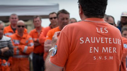 Démonstration de secourisme par la SNSM