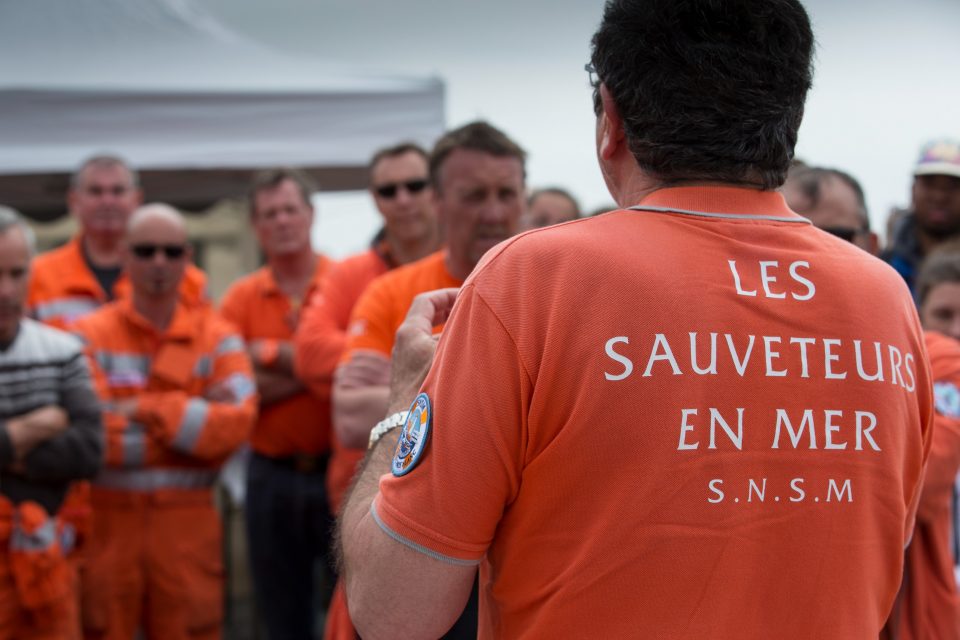Démonstration de secourisme par la SNSM