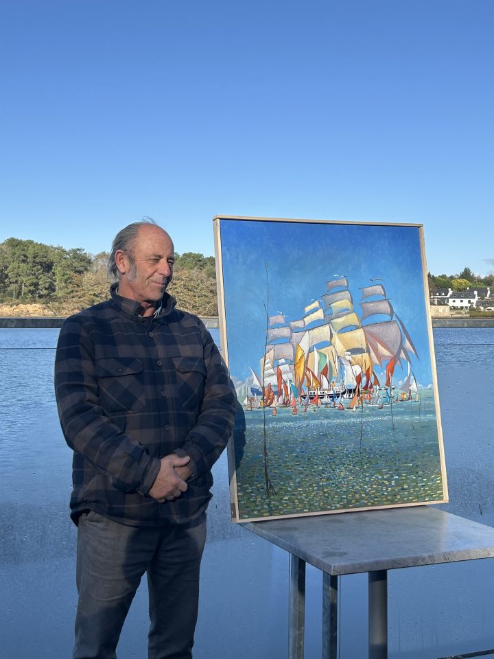 Gildas Flahault unveils the poster for Gulf of Morbihan Week 2027! 