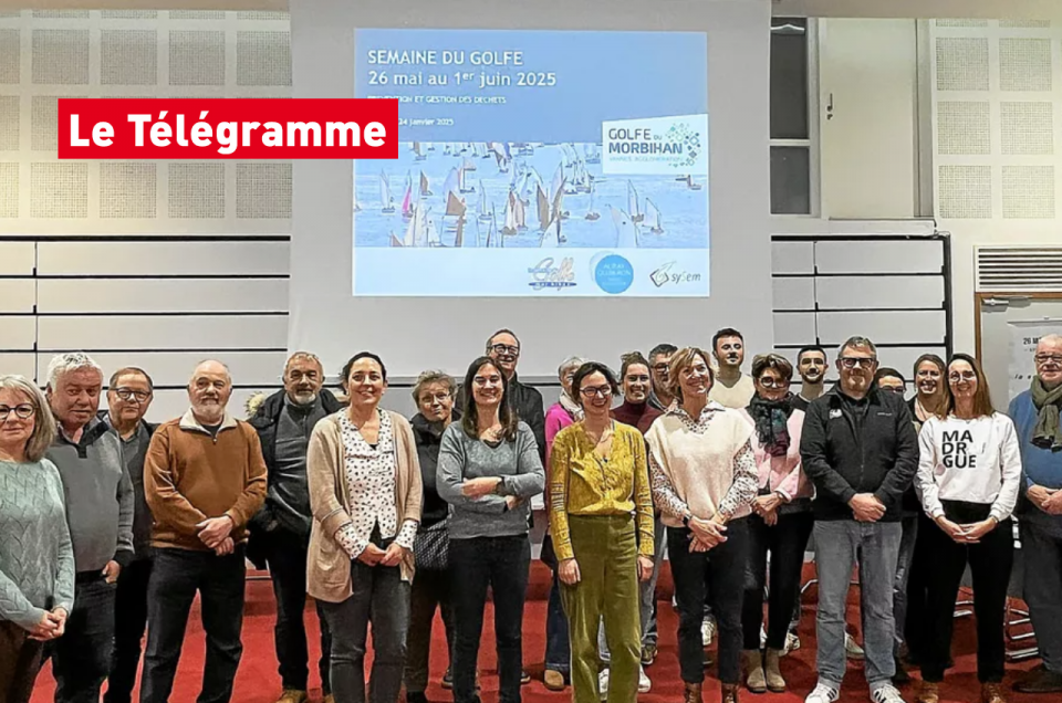 Article de presse | À Vannes, objectif zéro déchet pour la Semaine du Golfe 2025 (Le Télégramme)